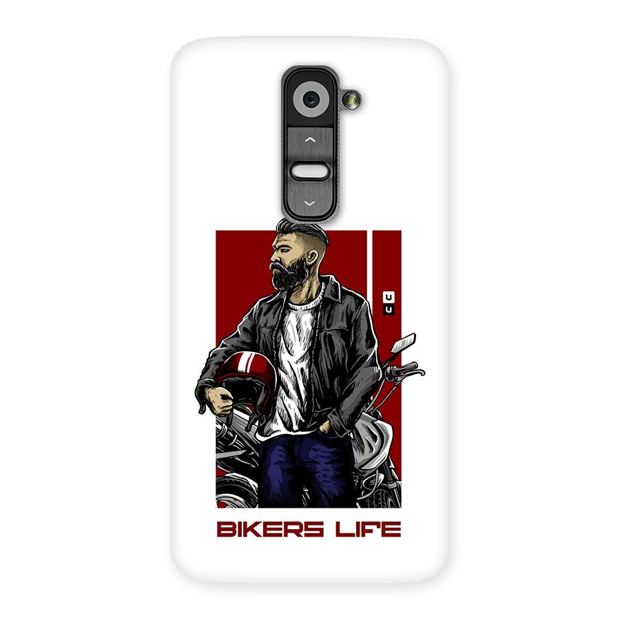 Biker Life Back Case for LG G2