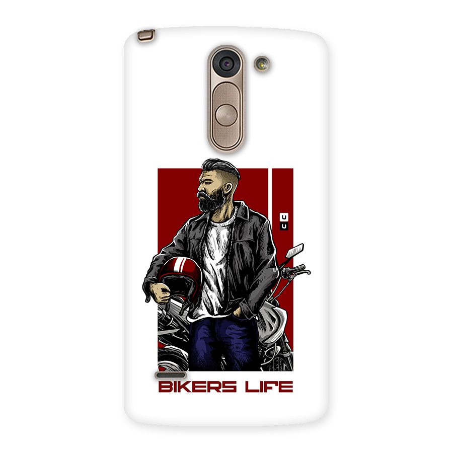 Biker Life Back Case for LG G3 Stylus