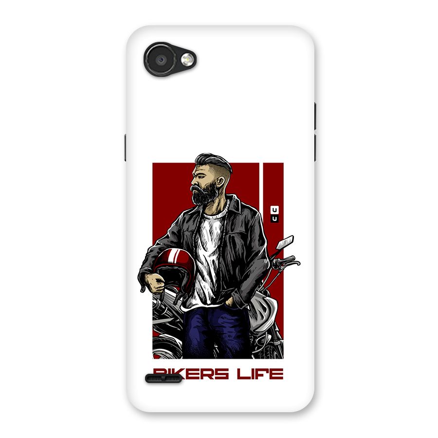 Biker Life Back Case for LG Q6