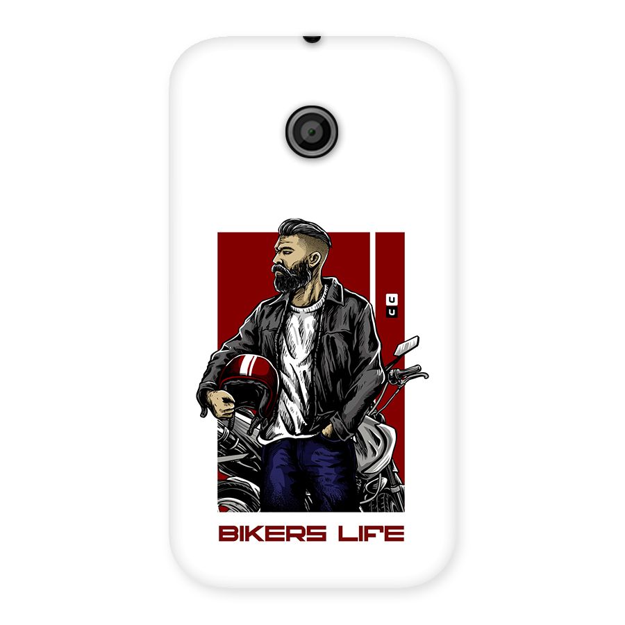 Biker Life Back Case for Moto E