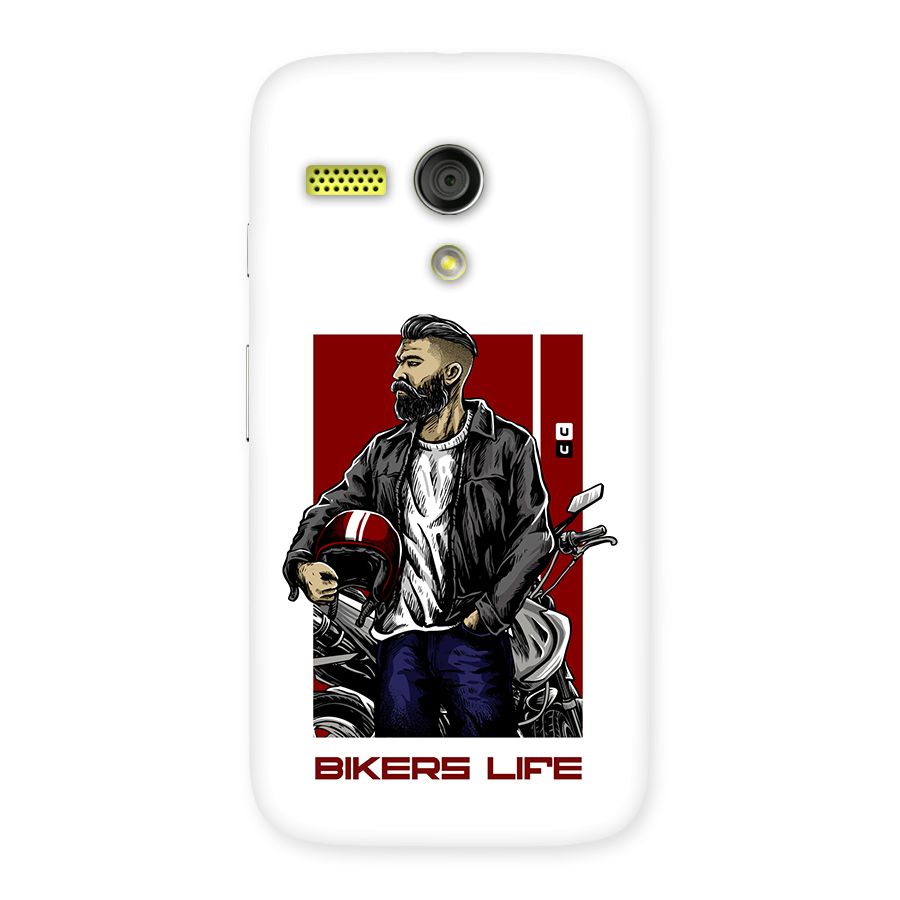Biker Life Back Case for Moto G