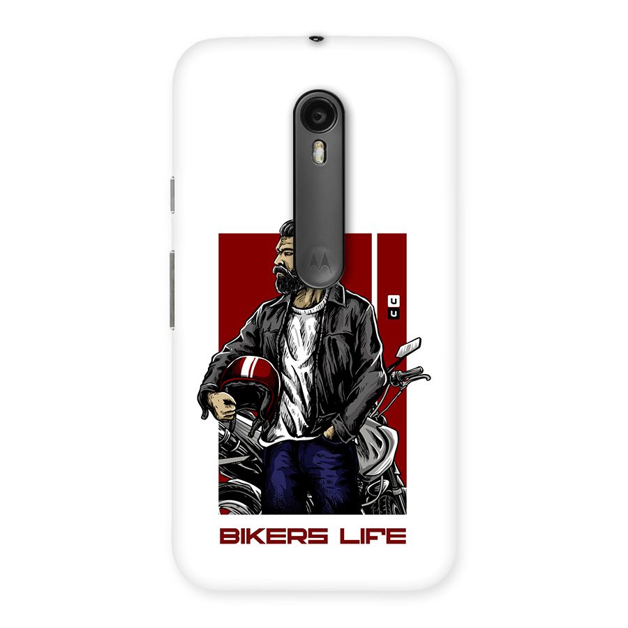 Biker Life Back Case for Moto G3