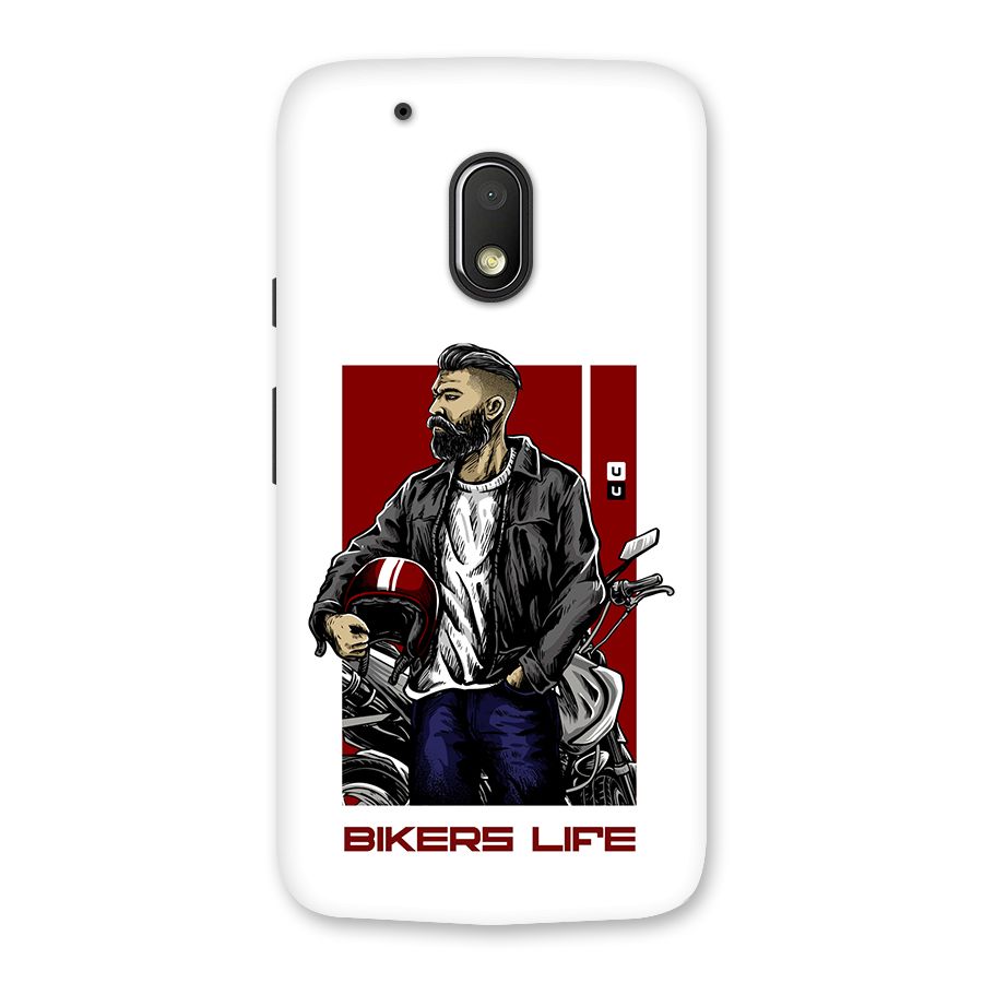 Biker Life Back Case for Moto G4 Play