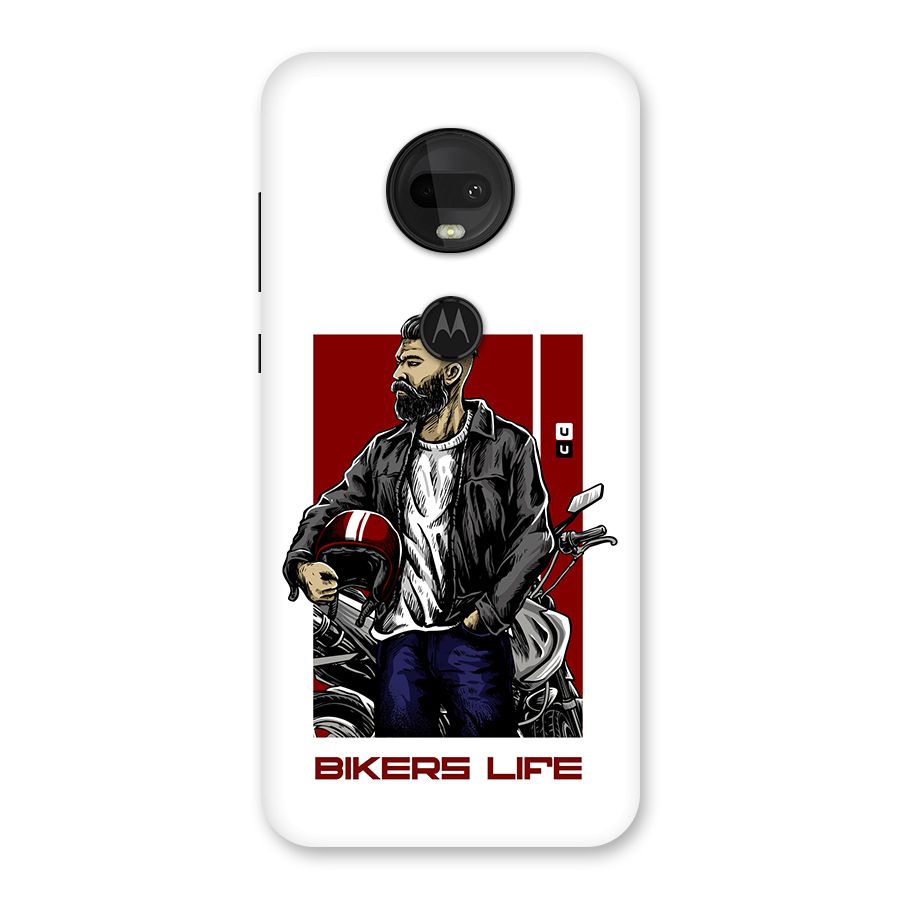 Biker Life Back Case for Moto G7