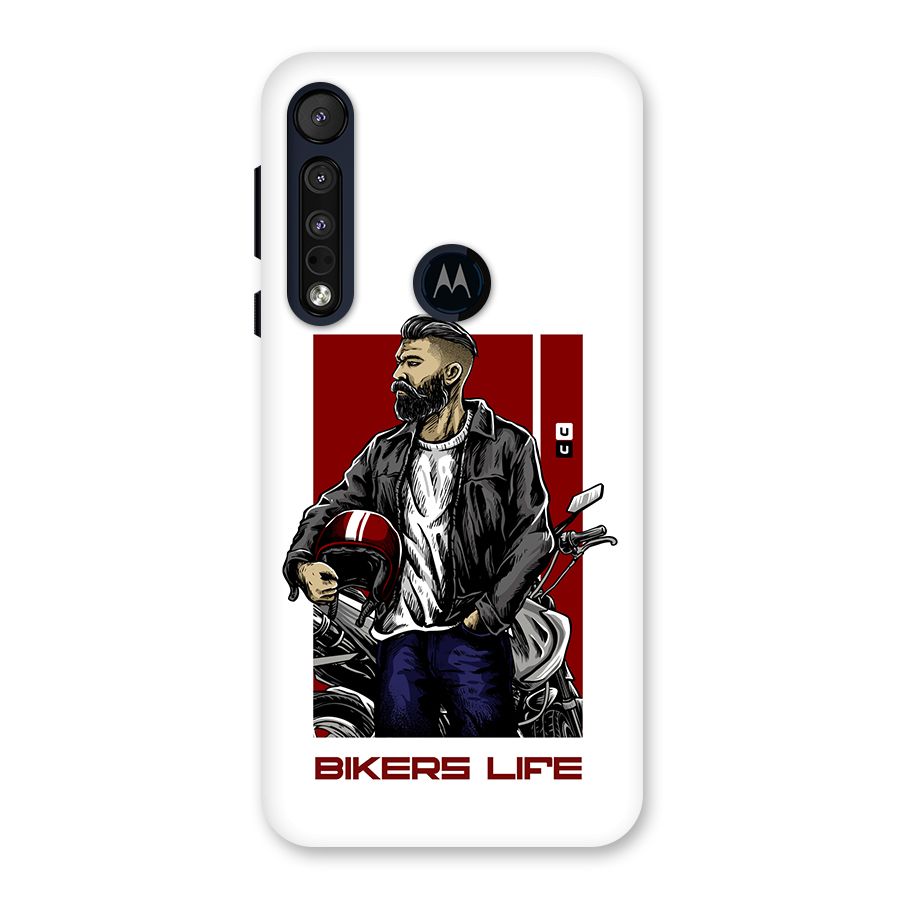 Biker Life Back Case for Motorola One Macro