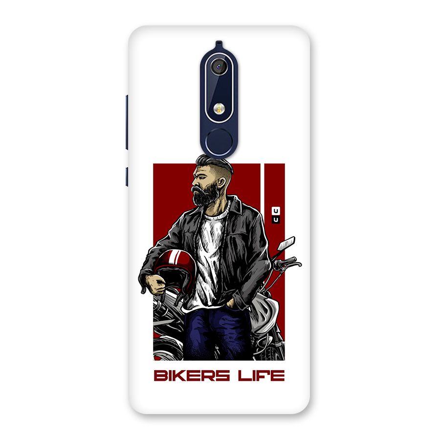 Biker Life Back Case for Nokia 5.1