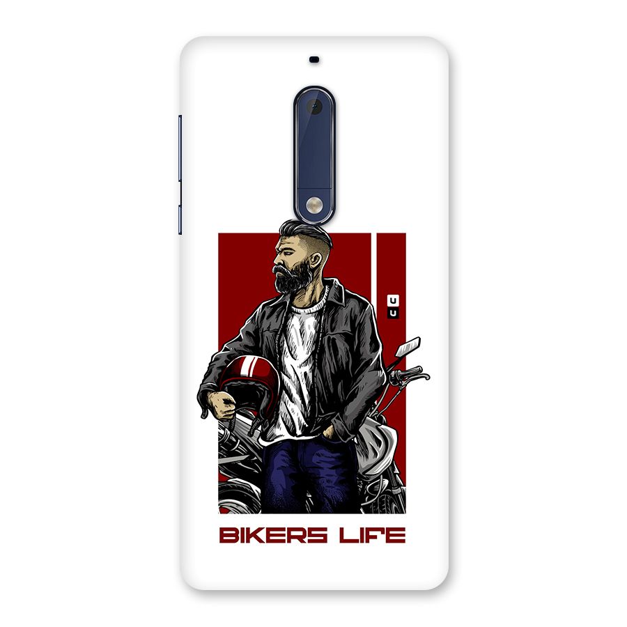 Biker Life Back Case for Nokia 5