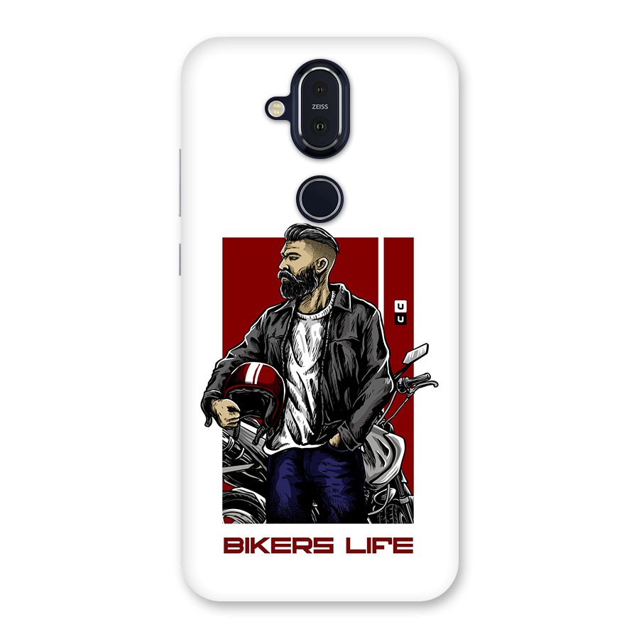 Biker Life Back Case for Nokia 8.1