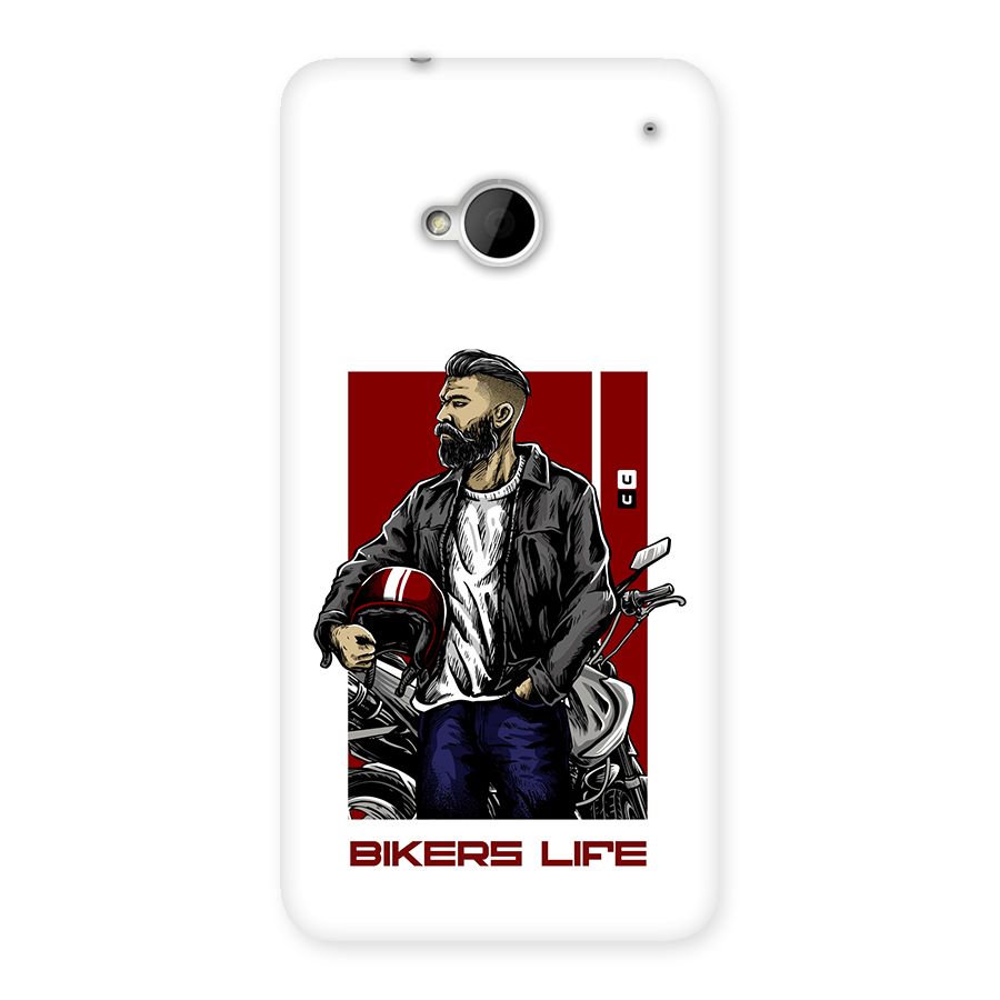 Biker Life Back Case for One M7 (Single Sim)