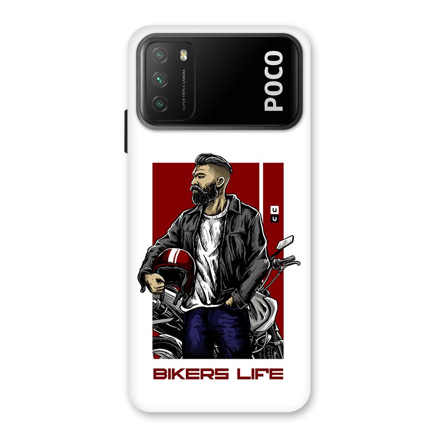 Biker Life Back Case for Poco M3