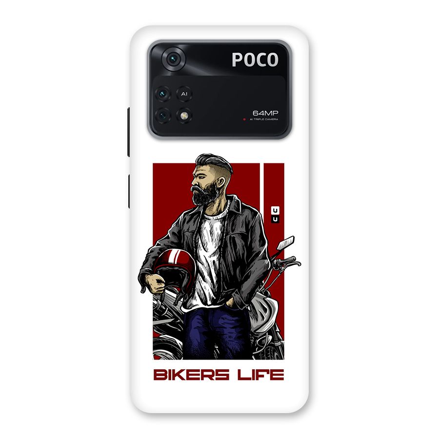 Biker Life Back Case for Poco M4 Pro 4G