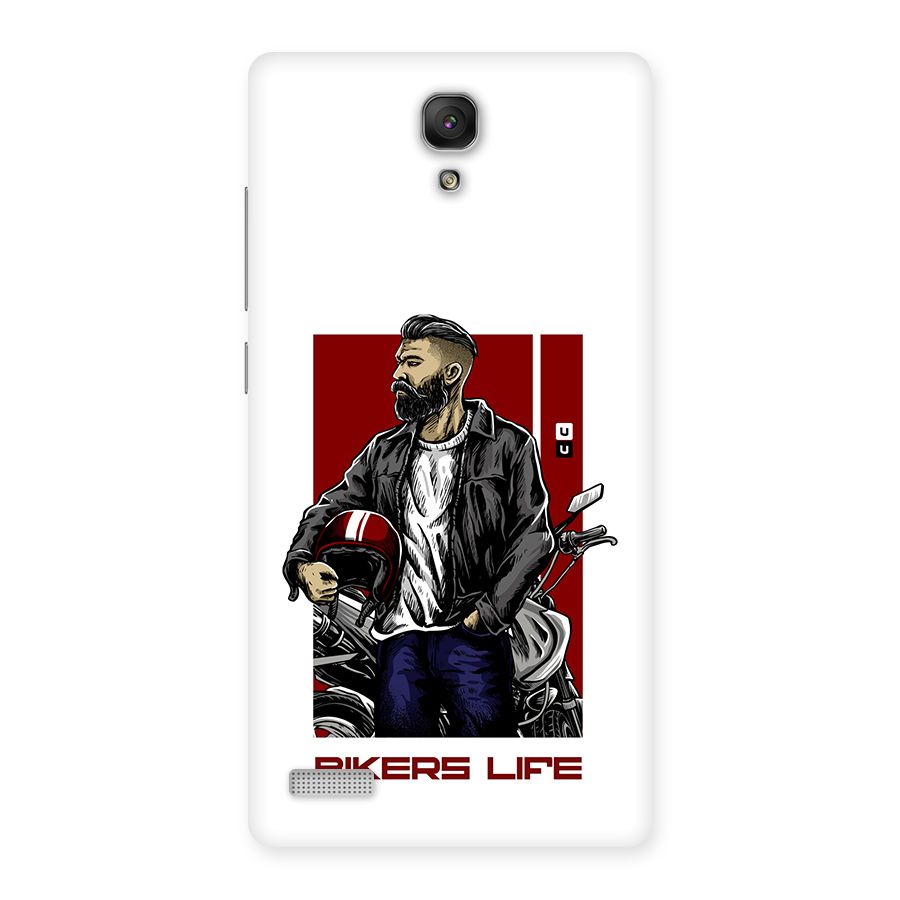 Biker Life Back Case for Redmi Note