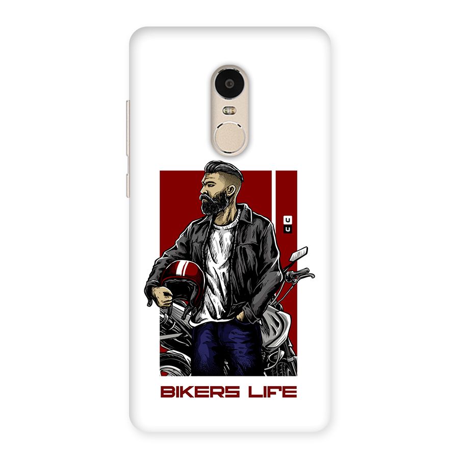 Biker Life Back Case for Redmi Note 4