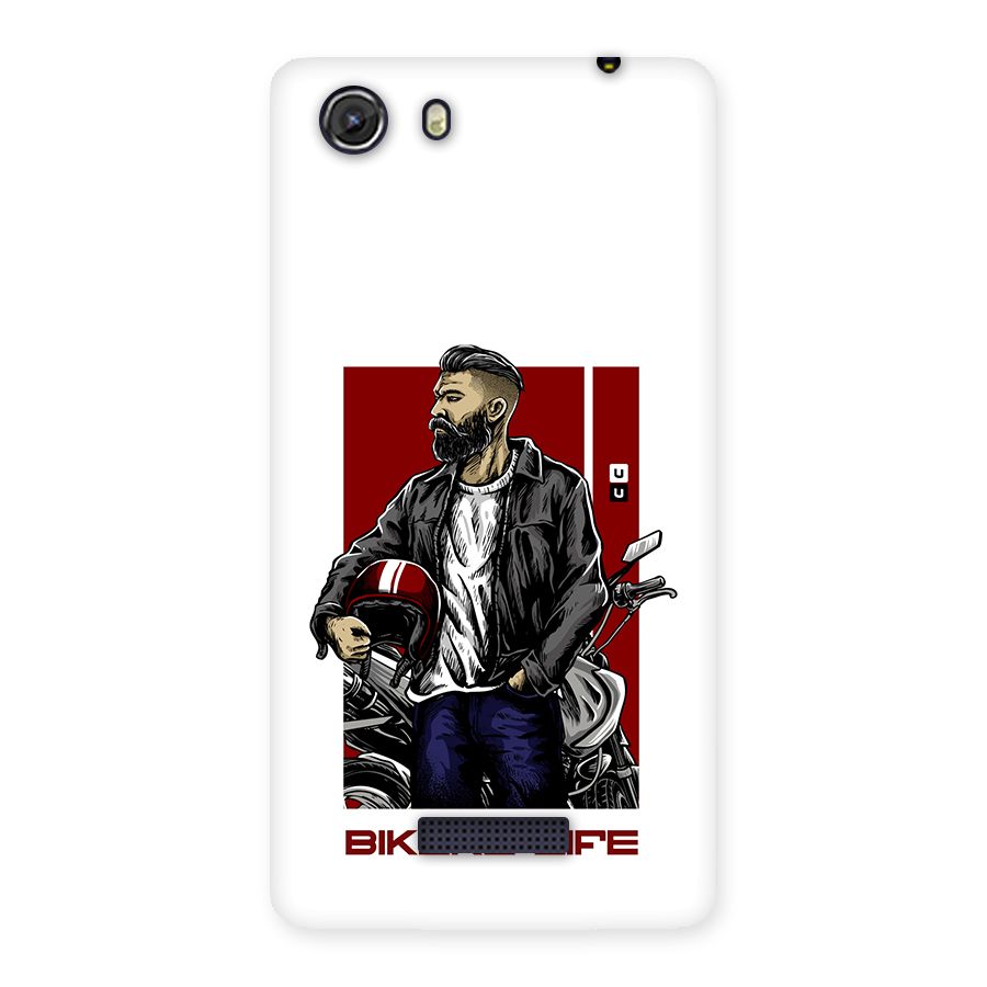 Biker Life Back Case for Unite 3