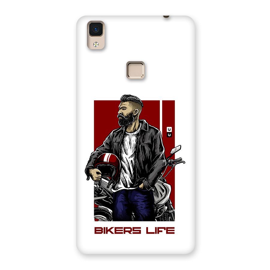 Biker Life Back Case for V3 Max