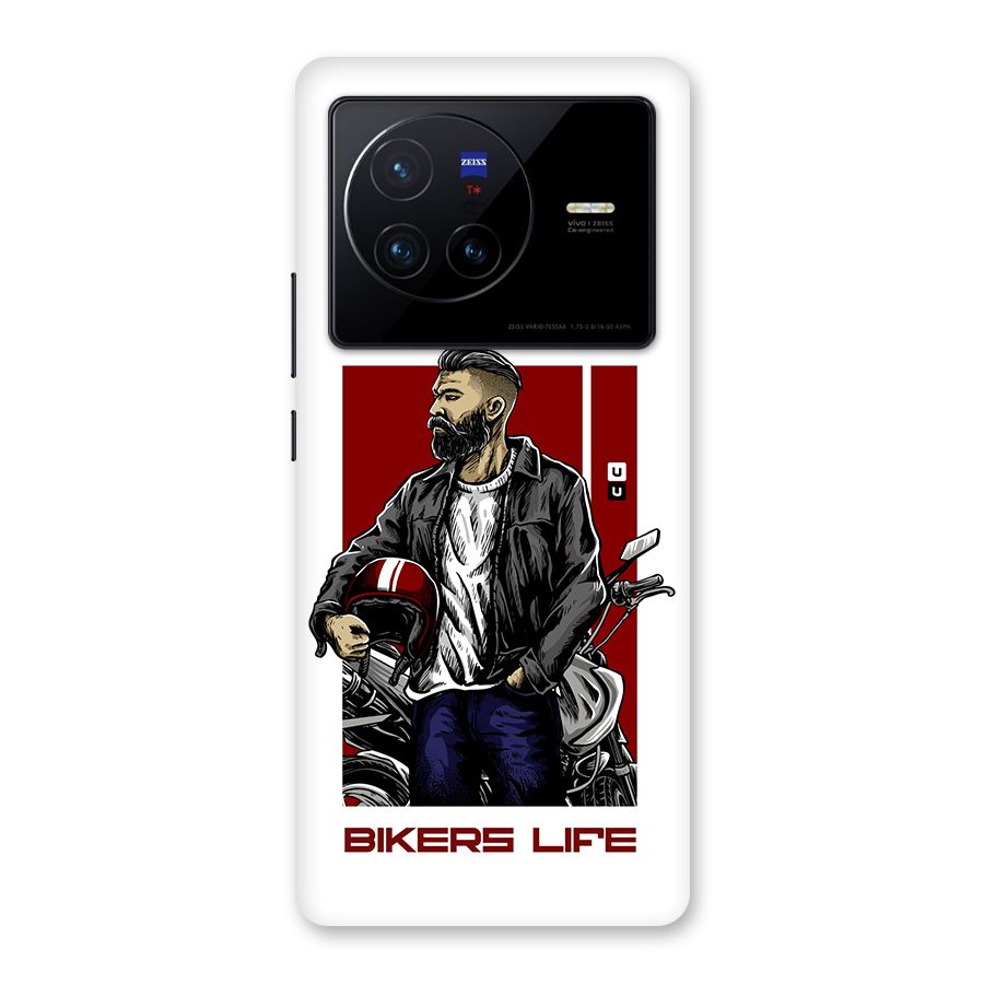 Biker Life Back Case for Vivo X80