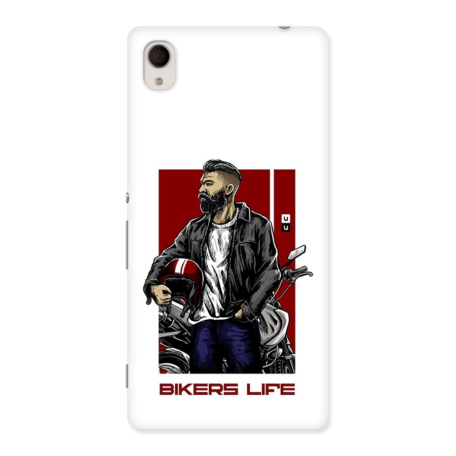 Biker Life Back Case for Xperia M4 Aqua