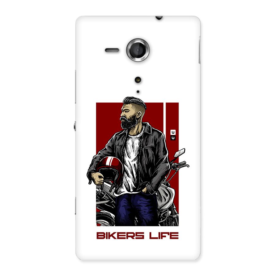 Biker Life Back Case for Xperia Sp