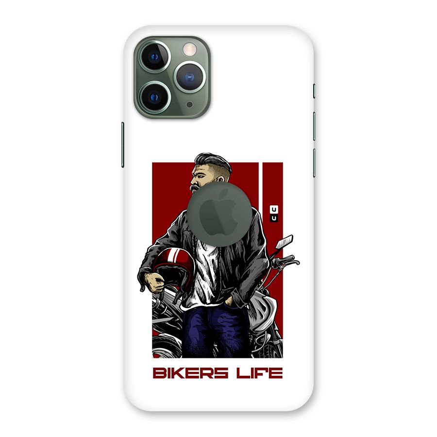 Biker Life Back Case for iPhone 11 Pro Logo Cut