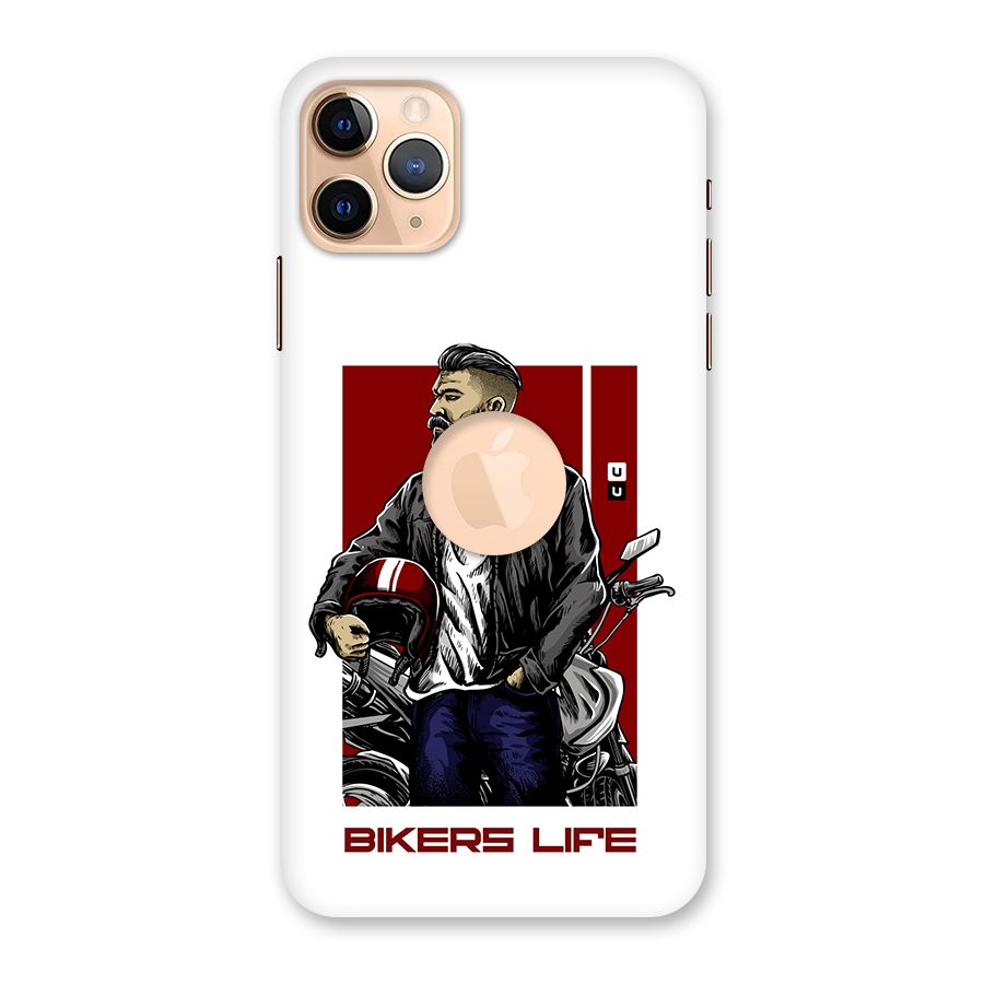 Biker Life Back Case for iPhone 11 Pro Max Logo Cut