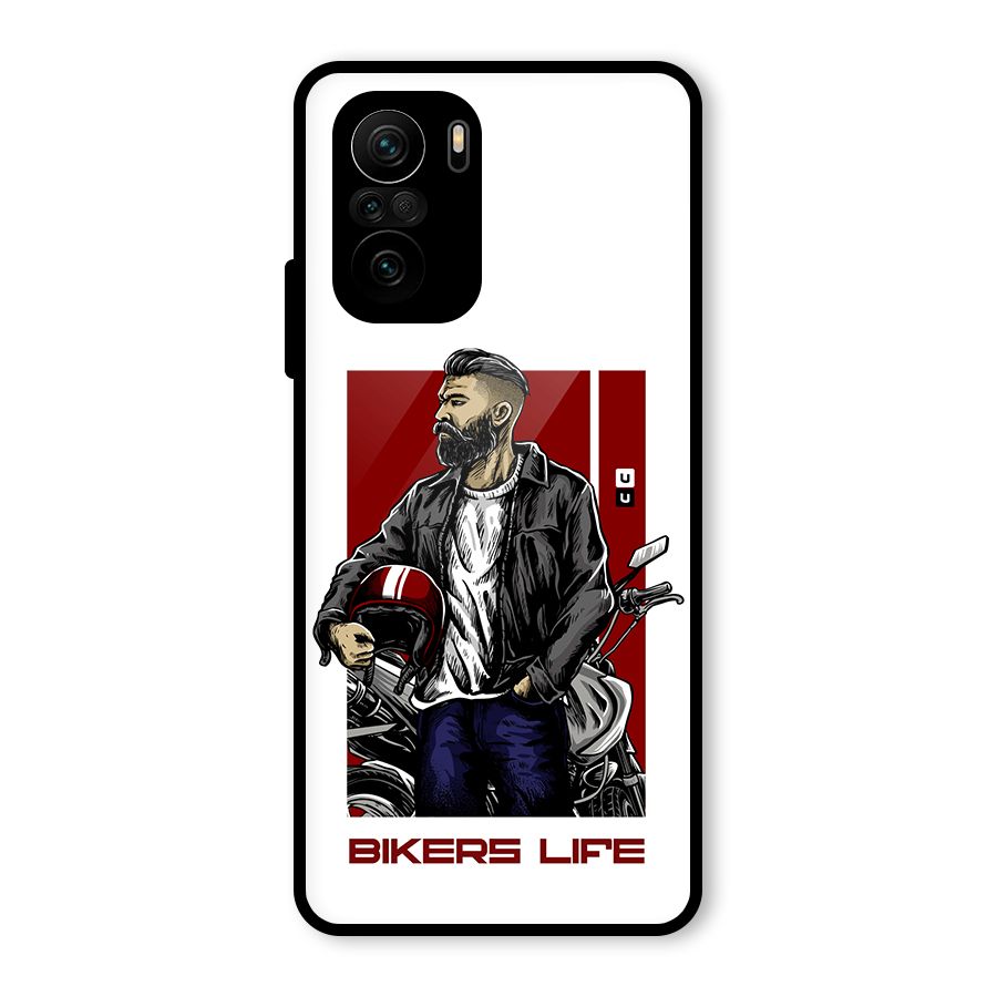 Biker Life Glass Back Case for Mi 11X Pro