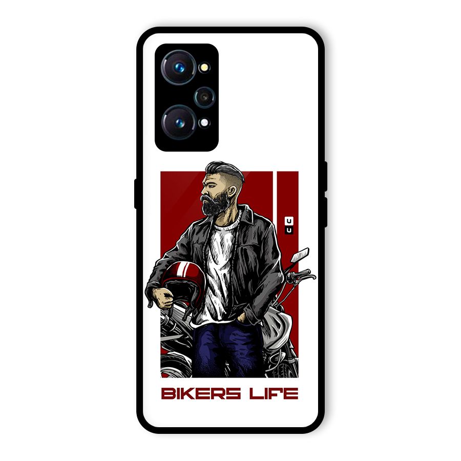 Biker Life Glass Back Case for Realme GT Neo2