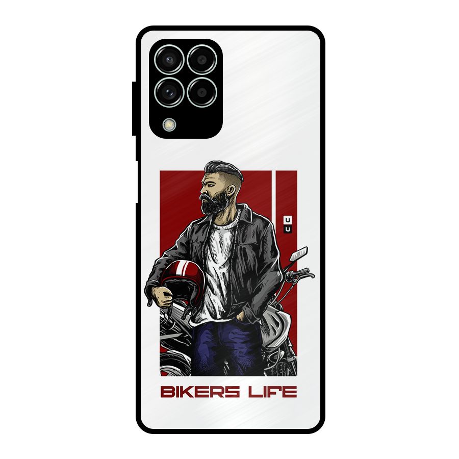 Biker Life Metal Back Case for Galaxy M33
