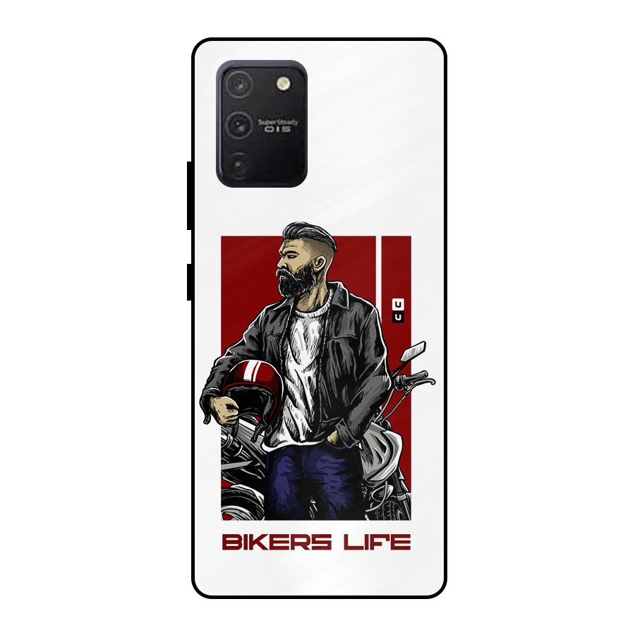 Biker Life Metal Back Case for Galaxy S10 Lite