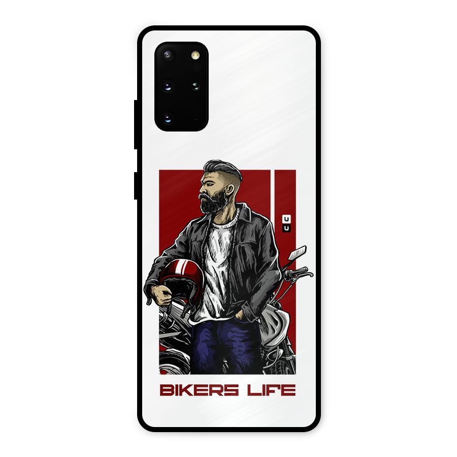 Biker Life Metal Back Case for Galaxy S20 Plus