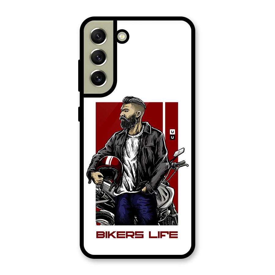 Biker Life Metal Back Case for Galaxy S21 FE 5G (2023)