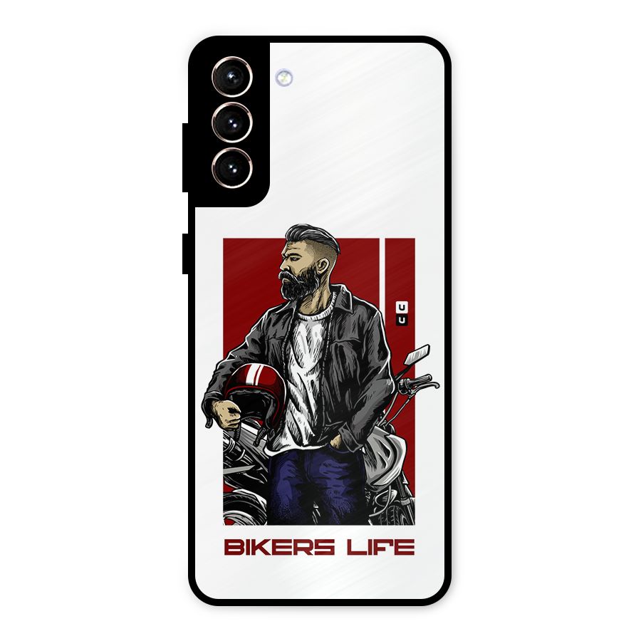 Biker Life Metal Back Case for Galaxy S21 Plus