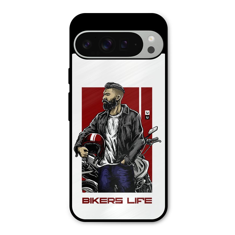 Biker Life Metal Back Case for Google Pixel 9 Pro XL