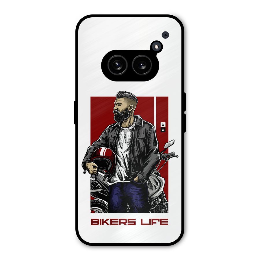 Biker Life Metal Back Case for Nothing Phone 2a Plus