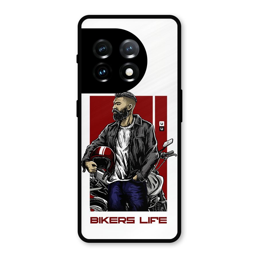 Biker Life Metal Back Case for OnePlus 11