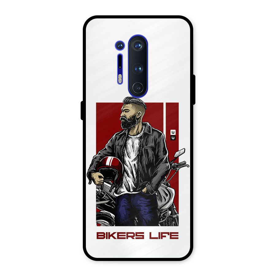 Biker Life Metal Back Case for OnePlus 8 Pro