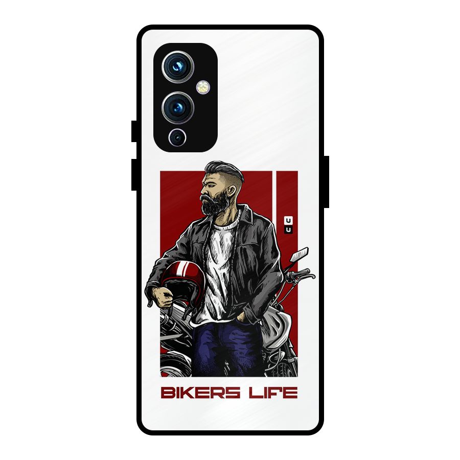 Biker Life Metal Back Case for OnePlus 9