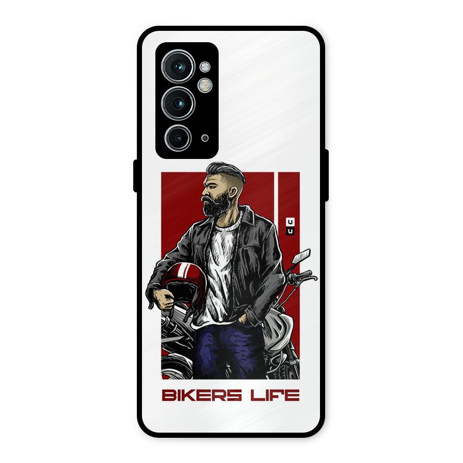 Biker Life Metal Back Case for OnePlus 9RT 5G