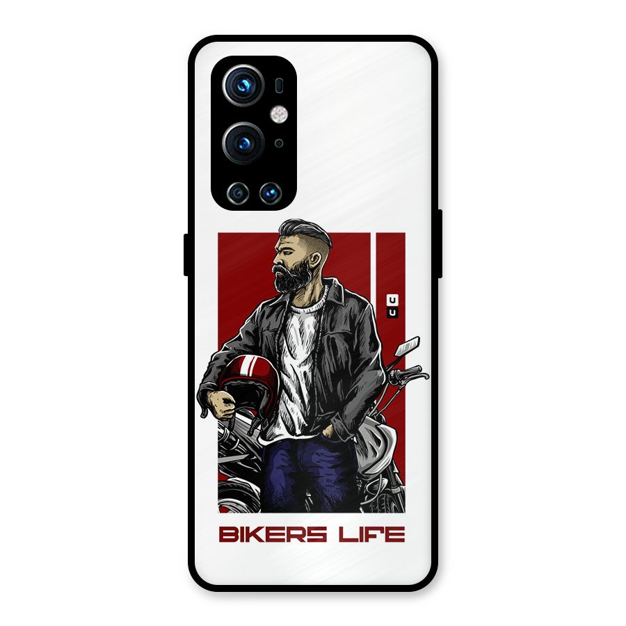 Biker Life Metal Back Case for OnePlus 9 Pro