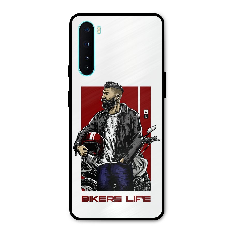 Biker Life Metal Back Case for OnePlus Nord