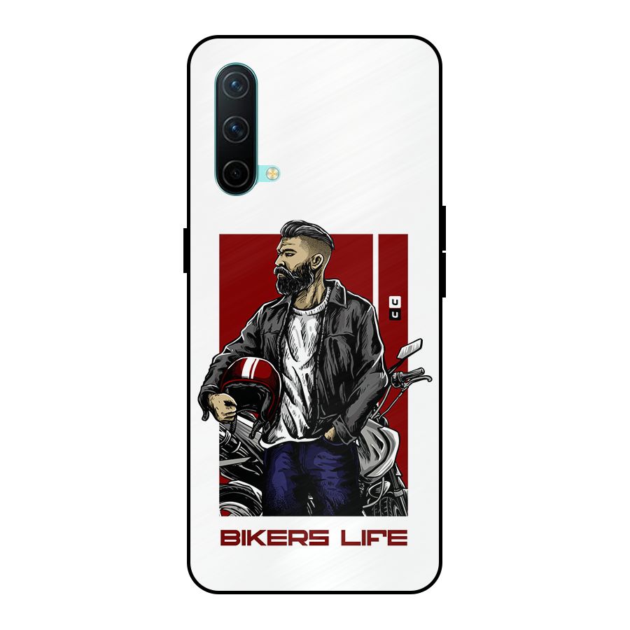 Biker Life Metal Back Case for OnePlus Nord CE 5G