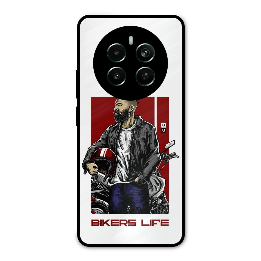 Biker Life Metal Back Case for Realme 12 Plus