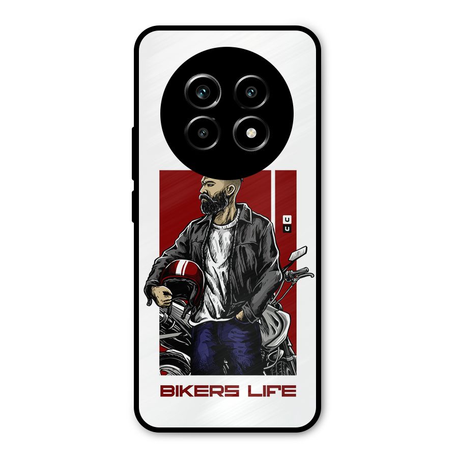 Biker Life Metal Back Case for Realme 13 Pro