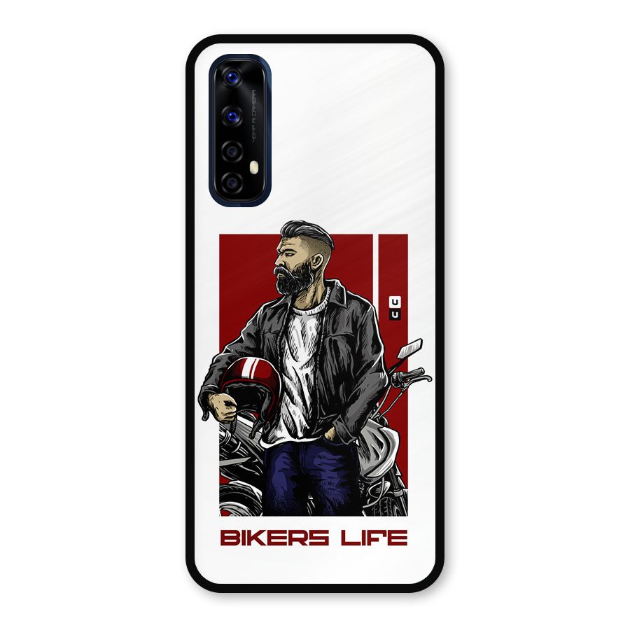 Biker Life Metal Back Case for Realme 7