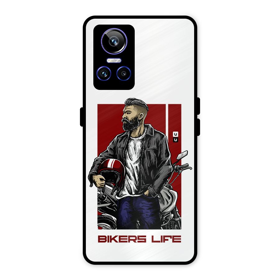 Biker Life Metal Back Case for Realme GT Neo 3