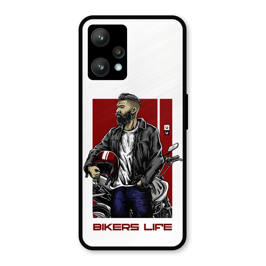 Biker Life Metal Back Case for Realme Narzo 50 Pro
