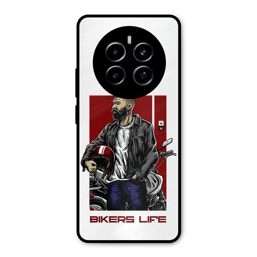 Biker Life Metal Back Case for Realme P1
