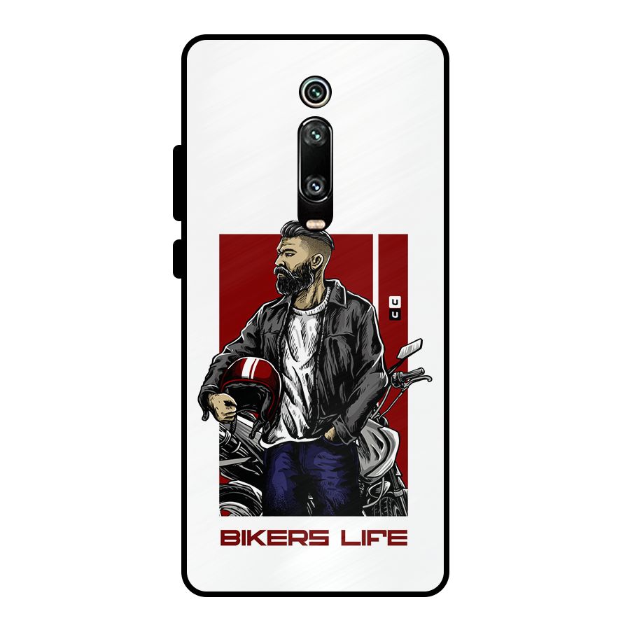 Biker Life Metal Back Case for Redmi K20