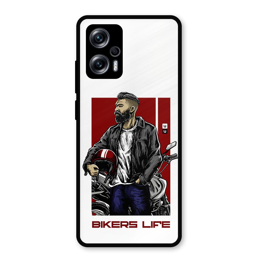 Biker Life Metal Back Case for Redmi K50i