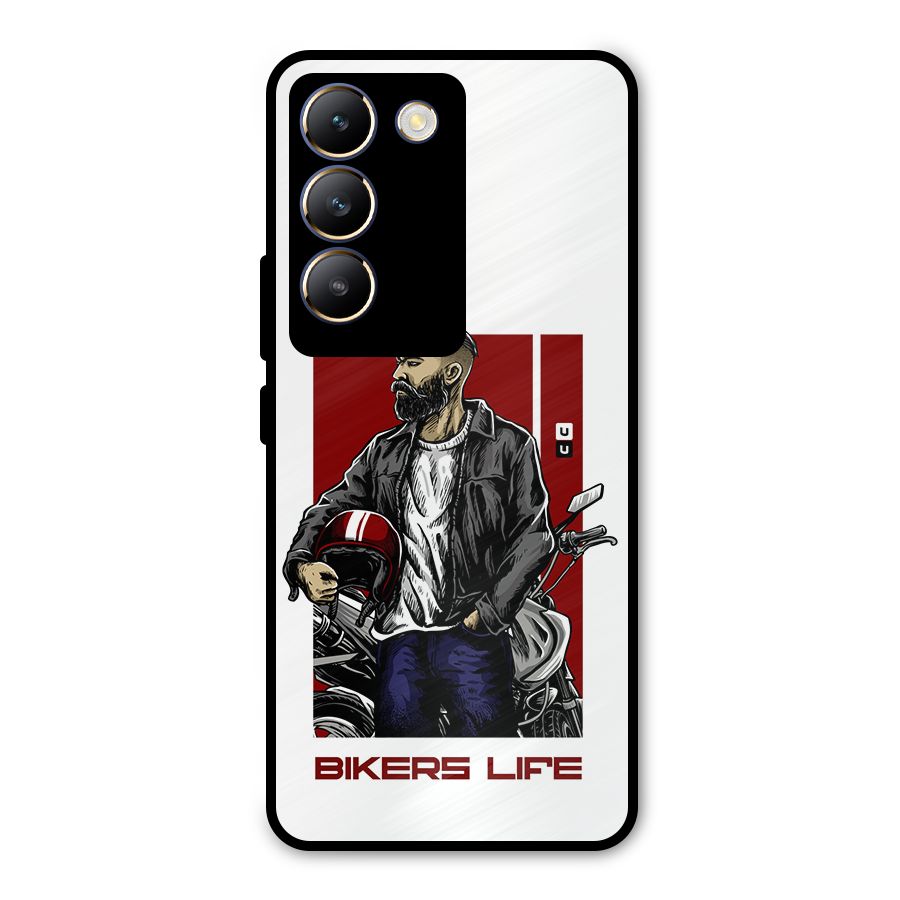 Biker Life Metal Back Case for Vivo Y200e