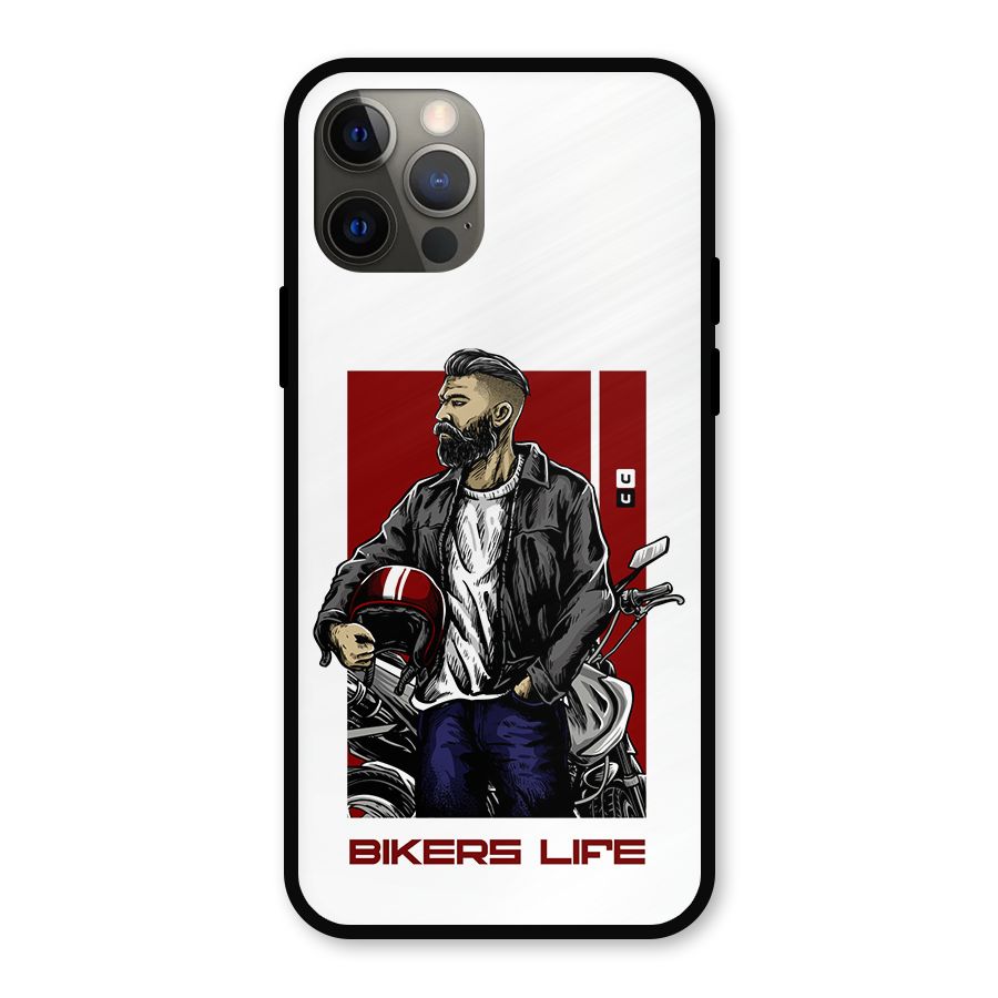 Biker Life Metal Back Case for iPhone 12 Pro